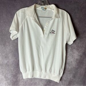 Izod Club Frank Sinatra Celebrity Invitational Ladies Med Polo Golf Shirt READ